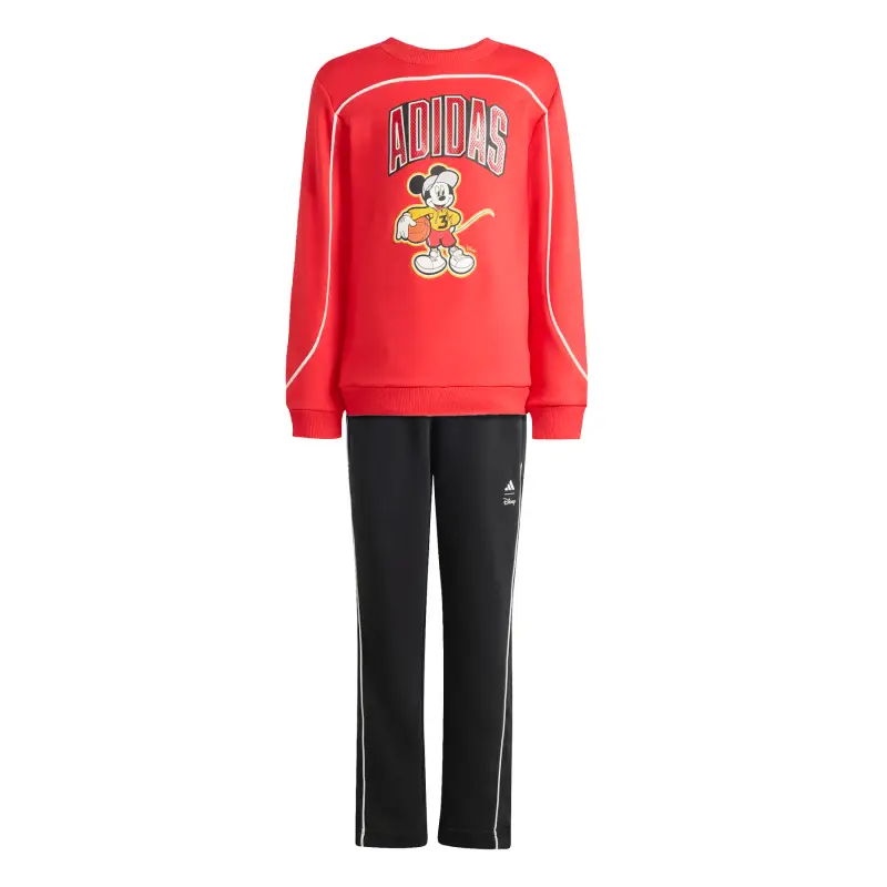 Completo felpa e pantaloni per neonato adidas Disney Mickey Mouse
