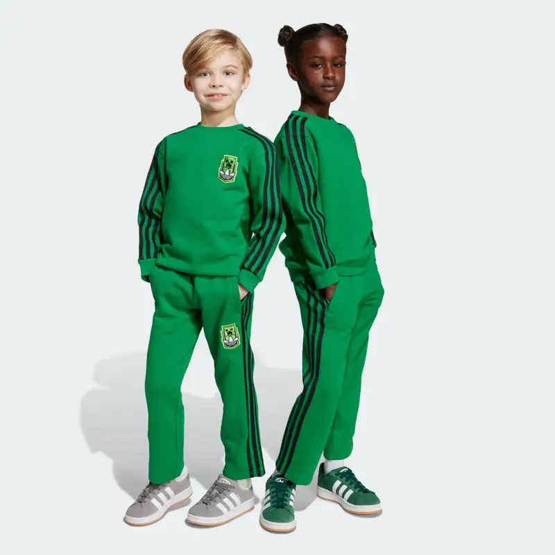 Completo kids adidas Originals X Minecraft Green