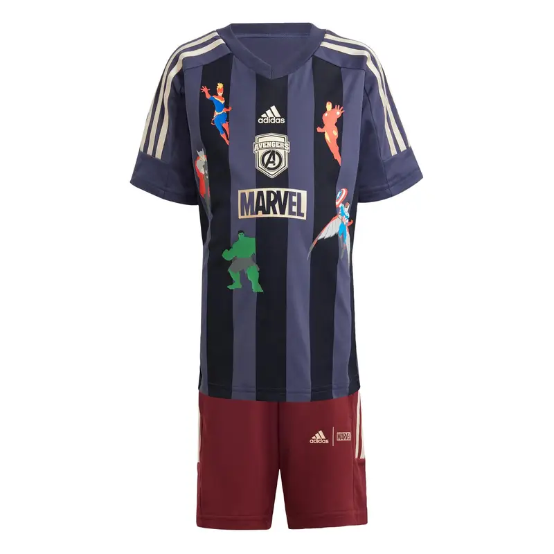 Completo Marvel's Avengers Tee Kids | Adidas Blu navy