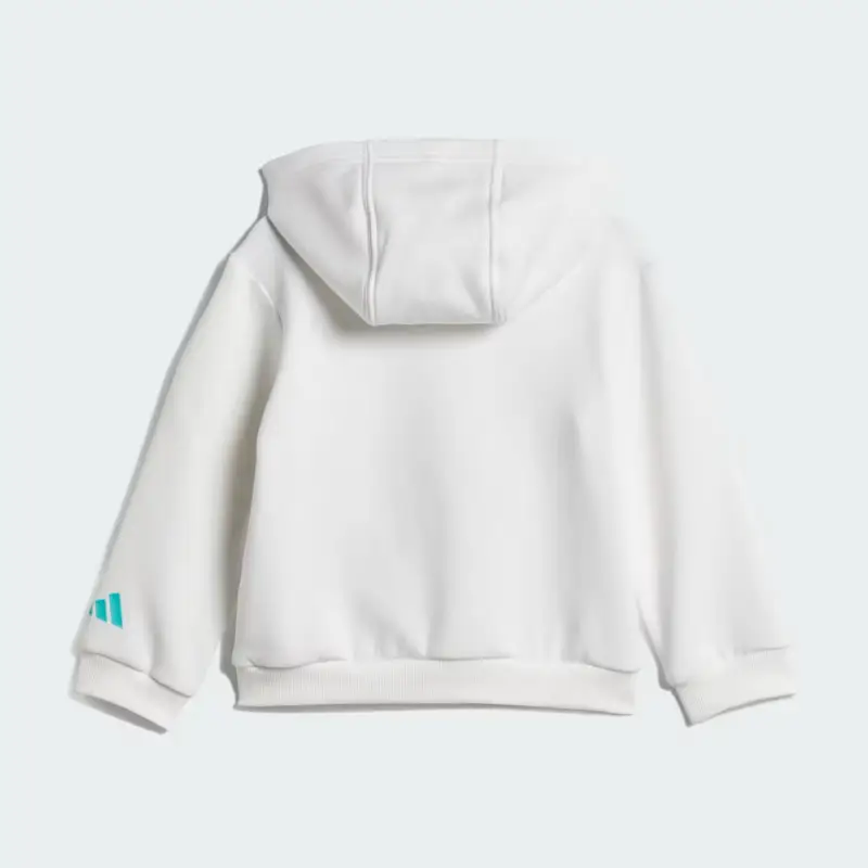 COMPLETO MERCEDES - AMG PETRONAS FORMULA ONE TEAM DNA BABY JOGGER LONG SLEEVE White miniatura 3