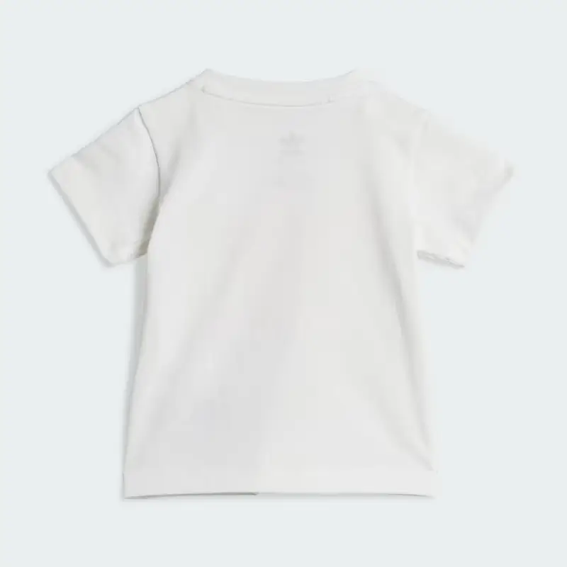 Completo Shorts Tee Infant Eqt Orange miniatura 3