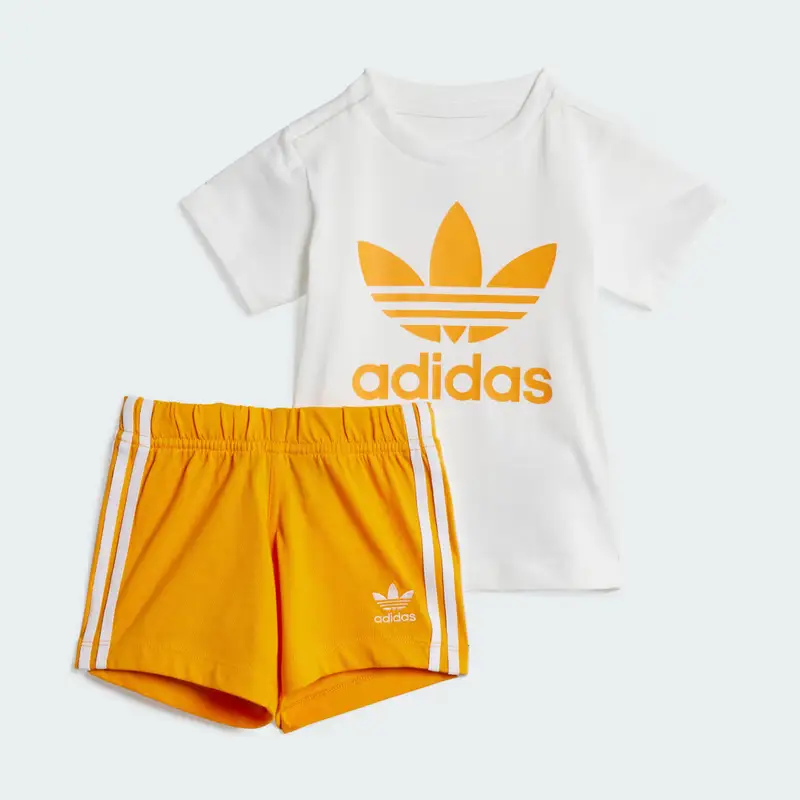 Completo Shorts Tee Infant Eqt Orange