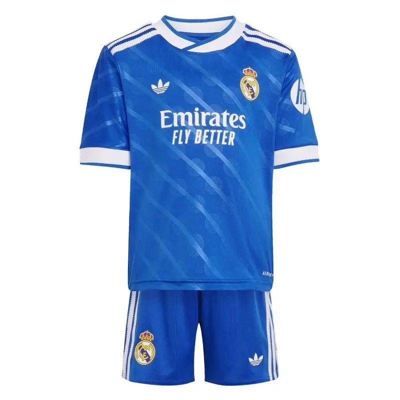 Completo terzo bambino Real Madrid 2025/26 Bleu
