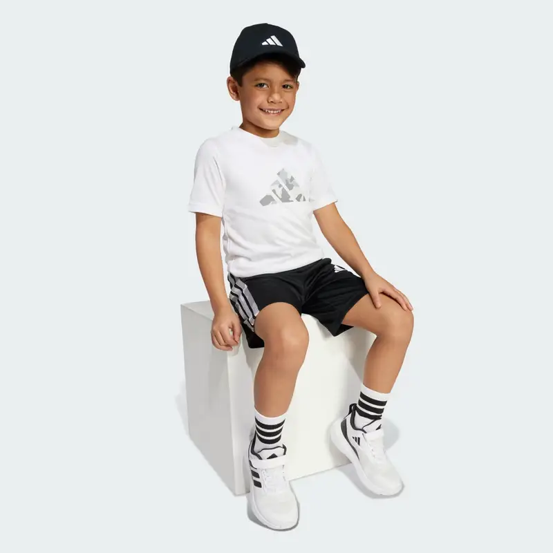 Completo Train Essentials per bambini con stampa camo White miniatura 3