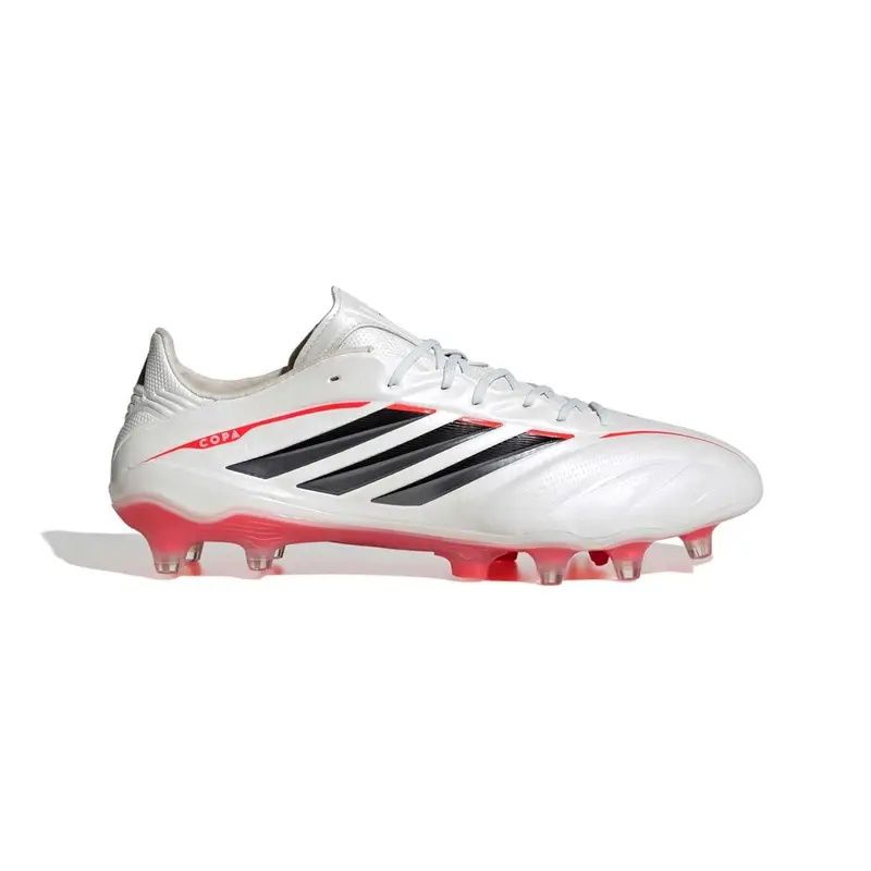 Copa Pure Iv Elite Fg Bianco Nero Rosso - Scarpe Da Calcio Uomo EUR 40 2/3 / UK 7