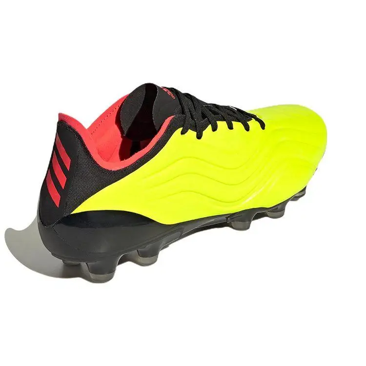 Copa Sense 1 Punta Rotonda Allacciatura AG HG Erba Artificiale Pelle di Canguro Ammortizzanti Leggere Scarpe da Calcio Uomo Scarpe da Calcio Verdi HP2931 40 miniatura 3