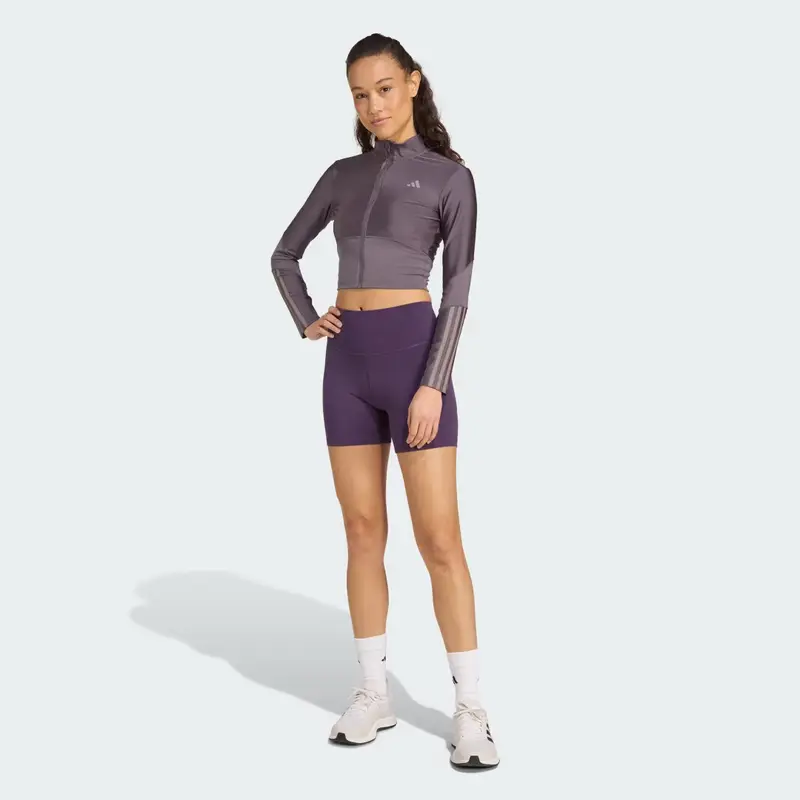 Copricostume Hyperglam Shine con zip integrale Grey Strata miniatura 3