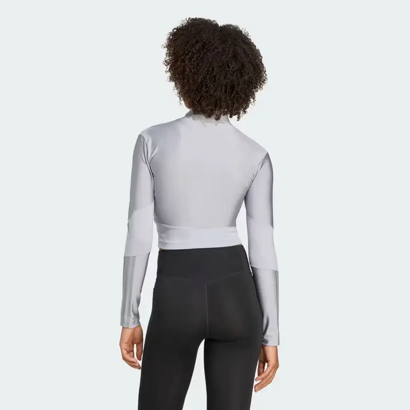 Copricostume Hyperglam Shine con zip integrale Halo Silver miniatura 2