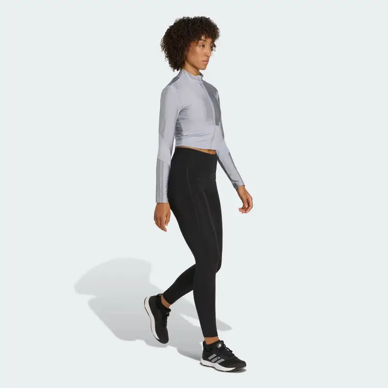 Copricostume Hyperglam Shine con zip integrale Halo Silver miniatura 3