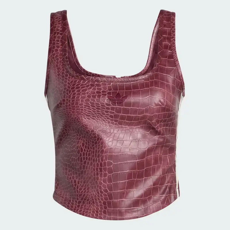 Corsetto Pleather Maroon miniatura 4