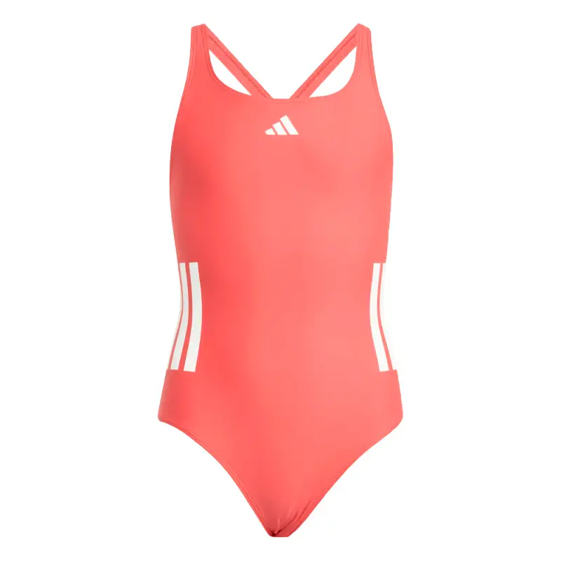 Costume da bagno 1 pezzo per bambina adidas 3 Stripes