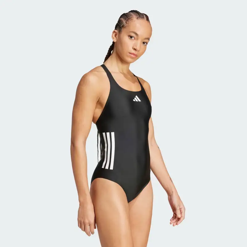 Costume da bagno 3-Stripes C-Back Black miniatura 3