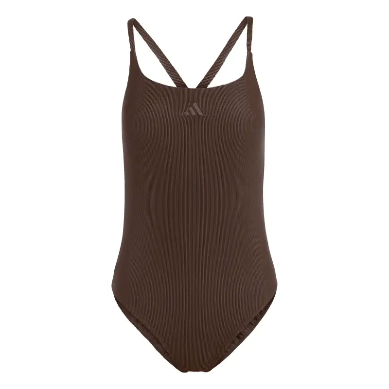 Costume da bagno a 1 pezzo con laccetti per donna adidas Peachsoft 3-stripes