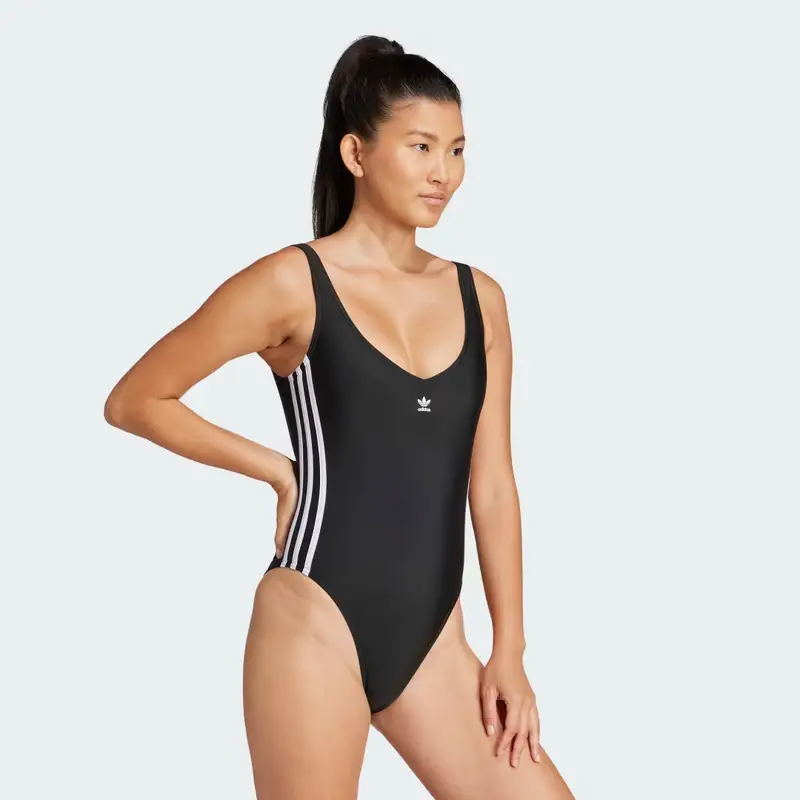 Costume da bagno adicolor 3-Stripes Black miniatura 3