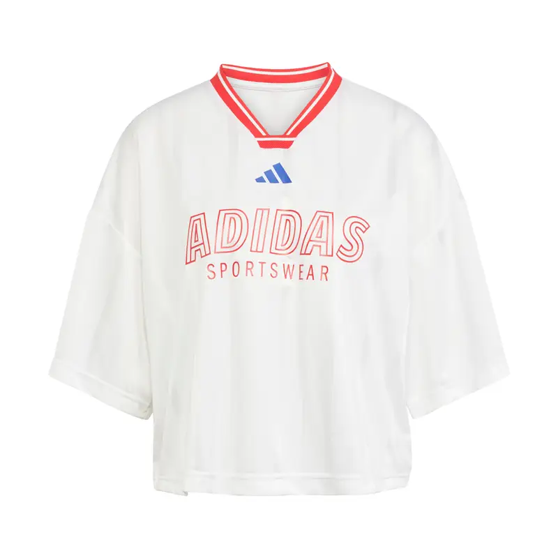 Costume da bagno donna boyfriend adidas Tiro Nations Blanc