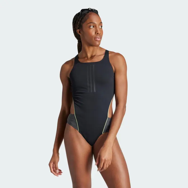 Costume da bagno Extra-Long-Life 3-Stripes | Adidas Nero