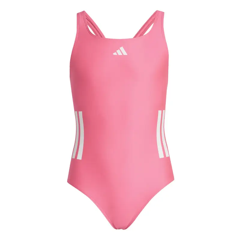 Costume da bagno intero con schiena a C per ragazza adidas 3-stripes