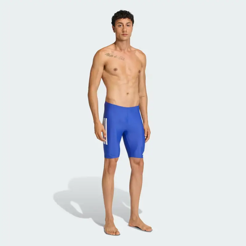 Costume jammer 3-Stripes 8-Inch Semi Lucid Blue miniatura 3