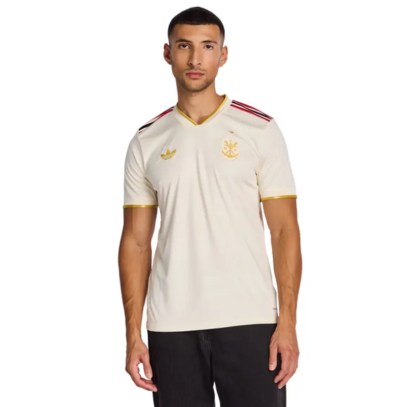 Adidas Cr Flamengo Third 25-26 male Maglie/Repliche - Bianco - Poly Jersey - Foot Locker