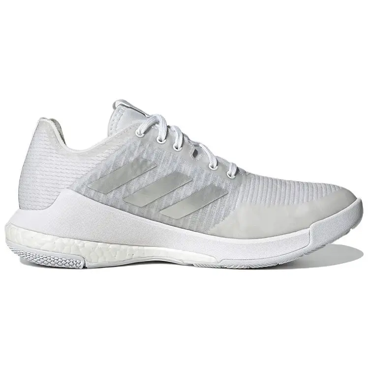 Crazyflight Bianco Argento Metallizzato Sneakers da Donna Bianco Nuvola HR0635 40 miniatura 3