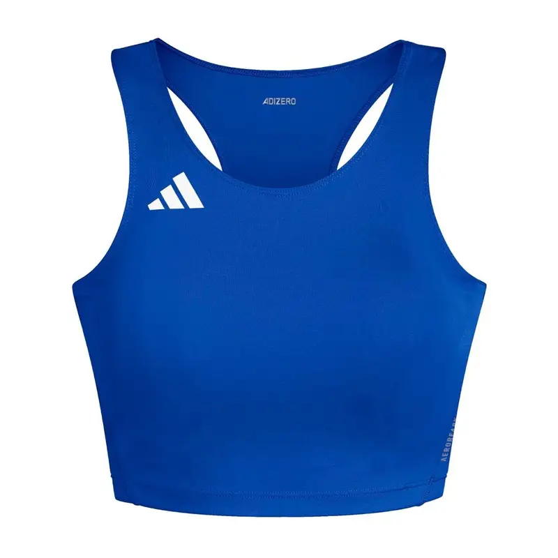 Crop Top Running Adizero Essential Blu Uomo S