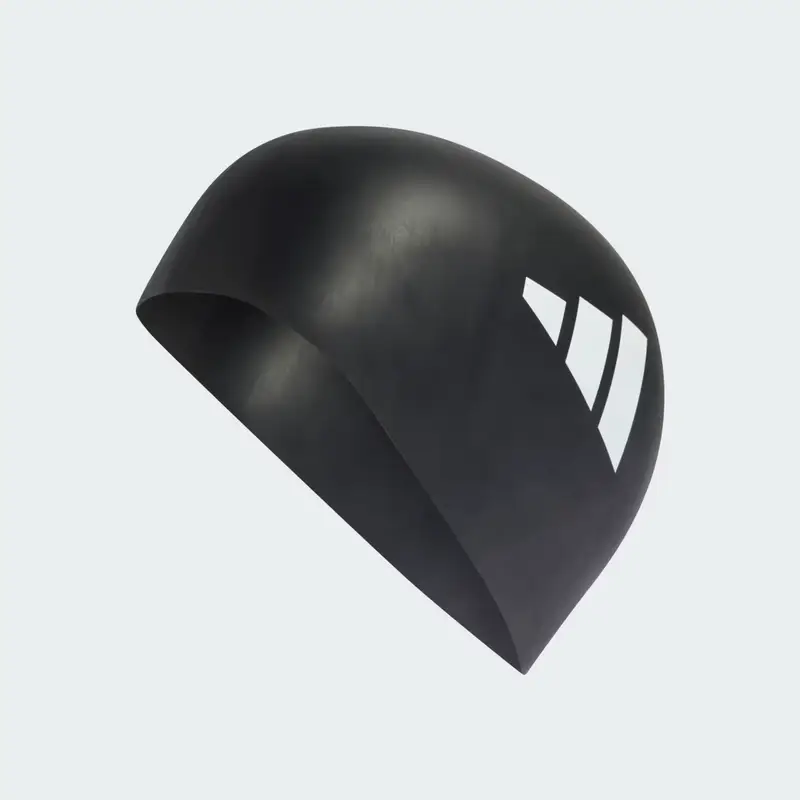 CUFFIA DA NUOTO ADIDAS CON LE 3 STRISCE PER ADULTI Black