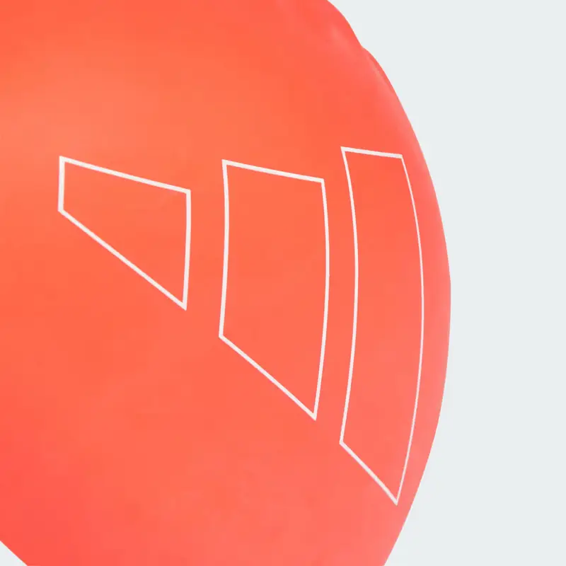 Cuffia da nuoto adidas Logo Bright Red miniatura 3