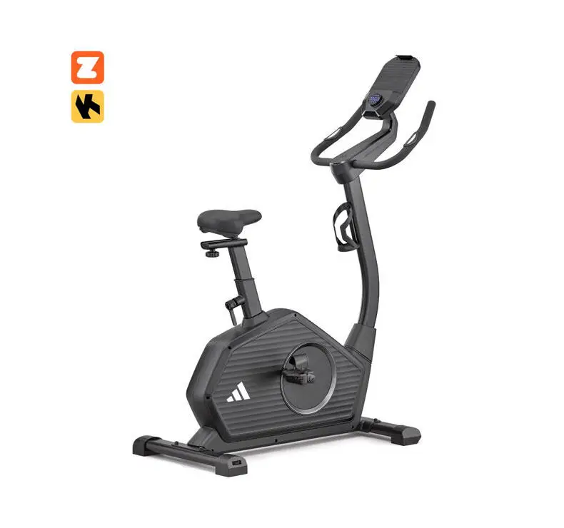 Cyclette One C-24c - Kinomap e Zwift - volano 9 kg - LED | Adidas Nero