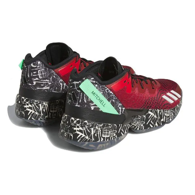 Adidas Scarpe da ginnastica Rosso 4168352 miniatura 5