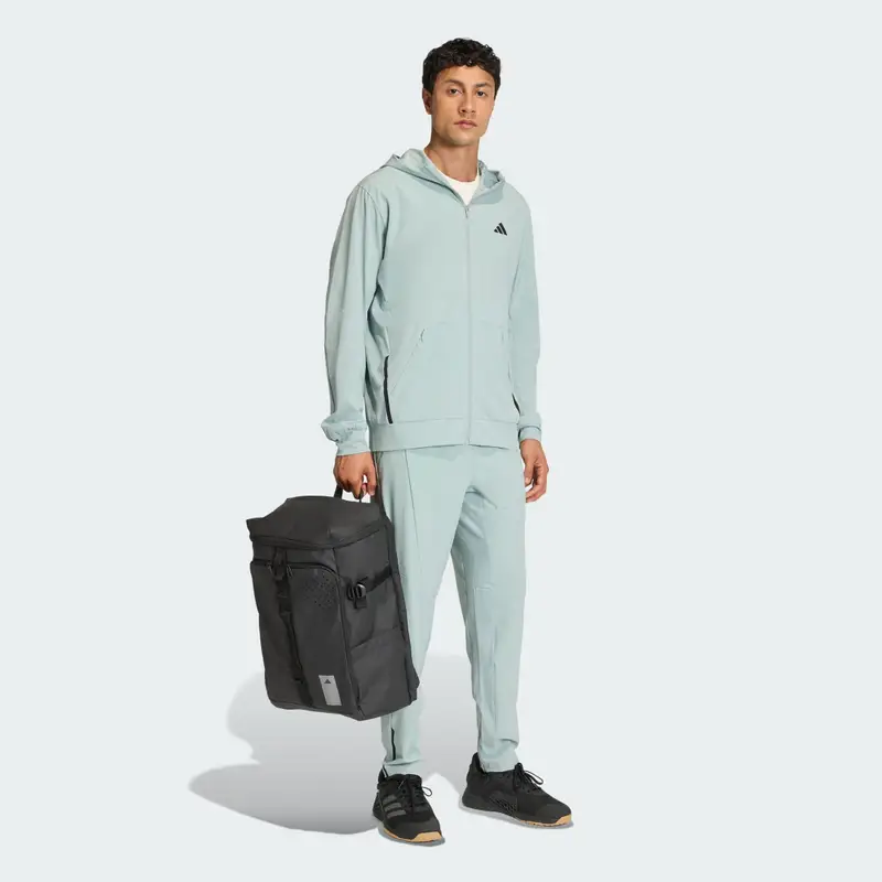 D4T Felpa con cappuccio da allenamento con zip integrale Wonder Sage miniatura 3