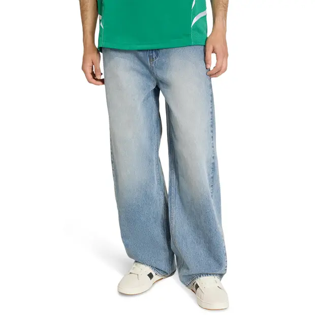 Denim Pants Uomo - Pantaloni Blu - di cotone Blue