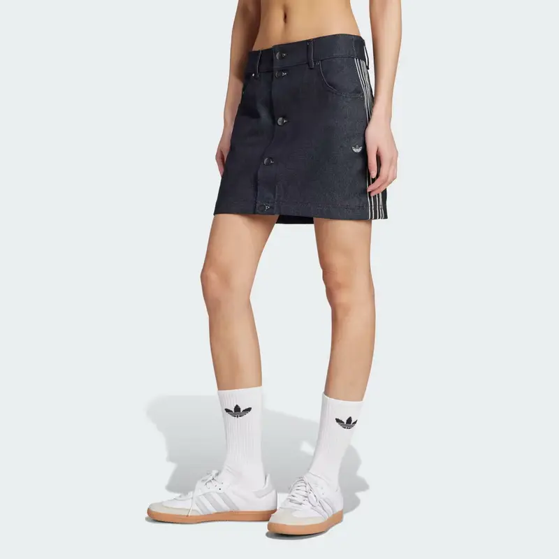 Denim Skirt Indigo Denim