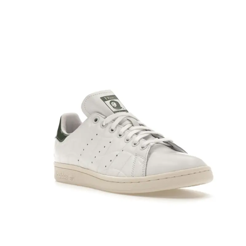 Dime x adidas Stan Smith Bianco Verde Ossido Sneakers Unisex Calzature-Bianco Verde Collegiale IG2044 40⅔ miniatura 3