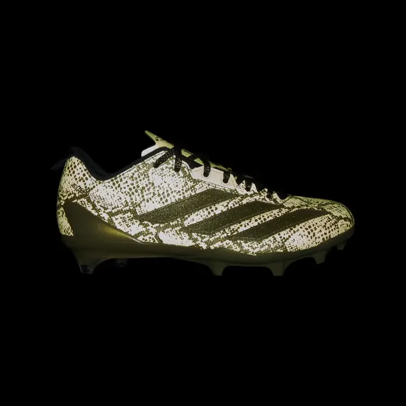 Disney Adizero Electric Football americano Tacchetti Gold Metallic miniatura 2