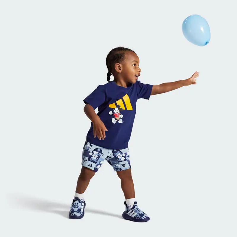 DISNEY MICKEY MOUSE MONOFIT TRAINER SHOES INFANTS Wonder Blue