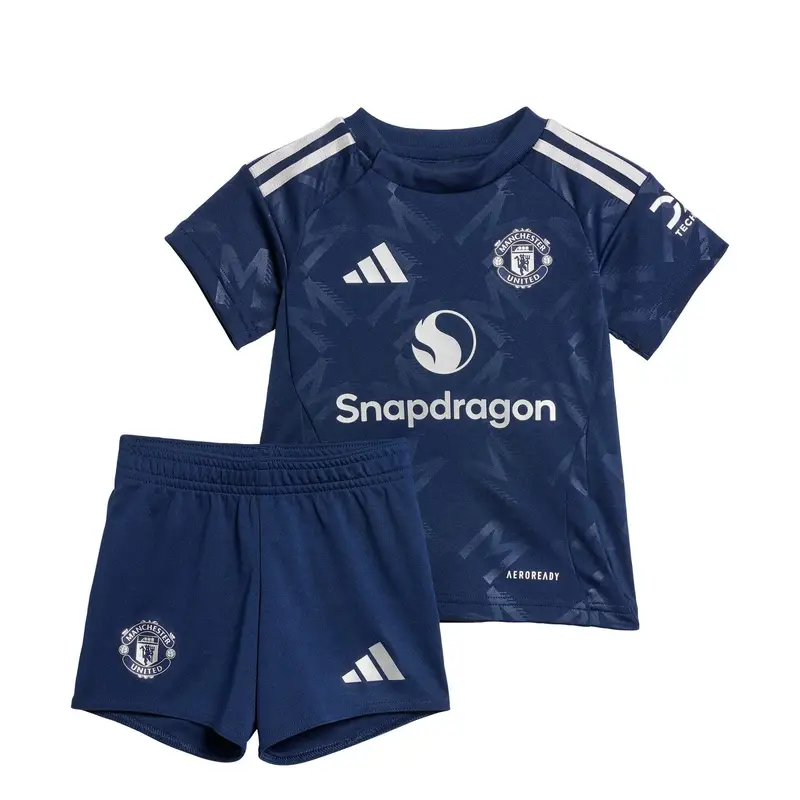 Divisa Away 24/25 Baby Manchester United FC | Adidas Blu zaffiro