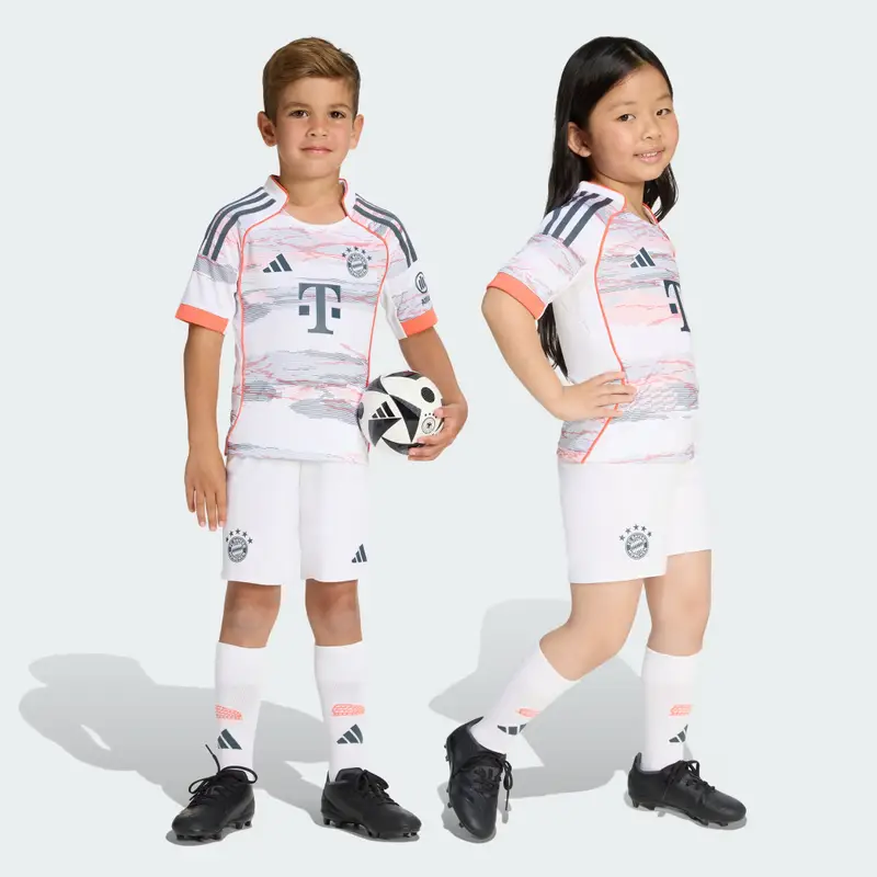 Divisa Away 25/26 Mini FC Bayern MÃ¼nchen White