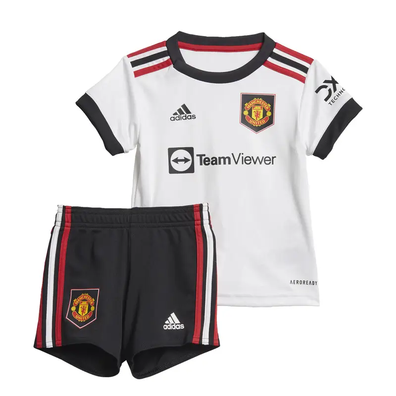 Divisa Baby Away 22/23 Manchester United FC | Adidas Bianco