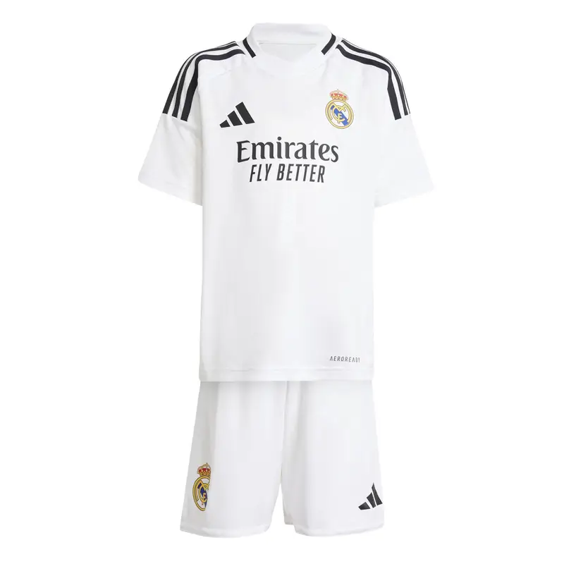 Divisa Home 24/25 Kids Real Madrid | Adidas Bianco