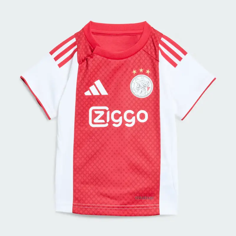 Divisa Home 25/26 Baby Ajax Amsterdam White miniatura 2