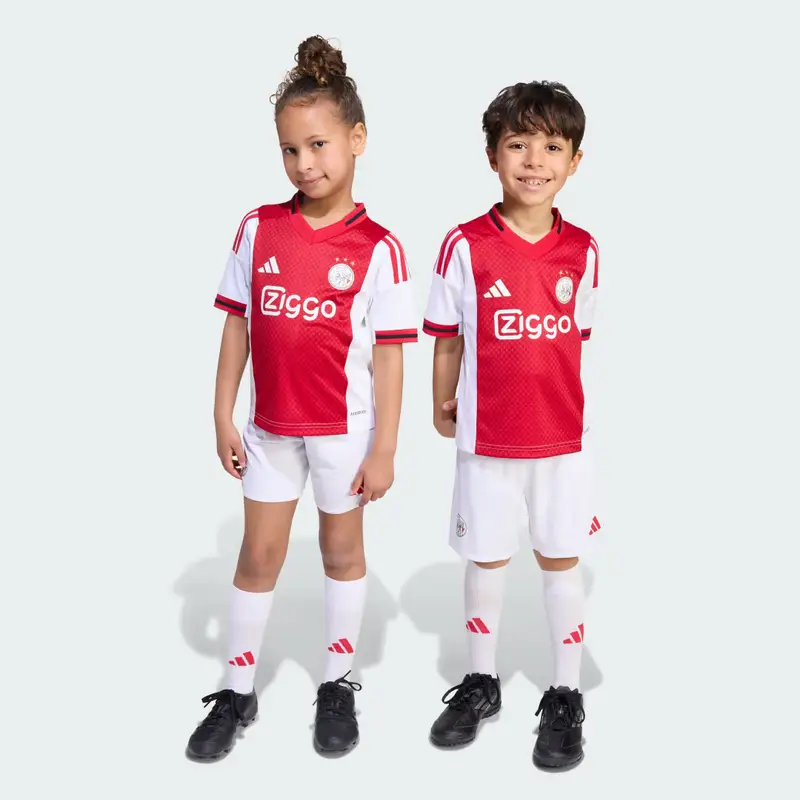 Divisa Home 25/26 Mini Ajax Amsterdam White miniatura 2