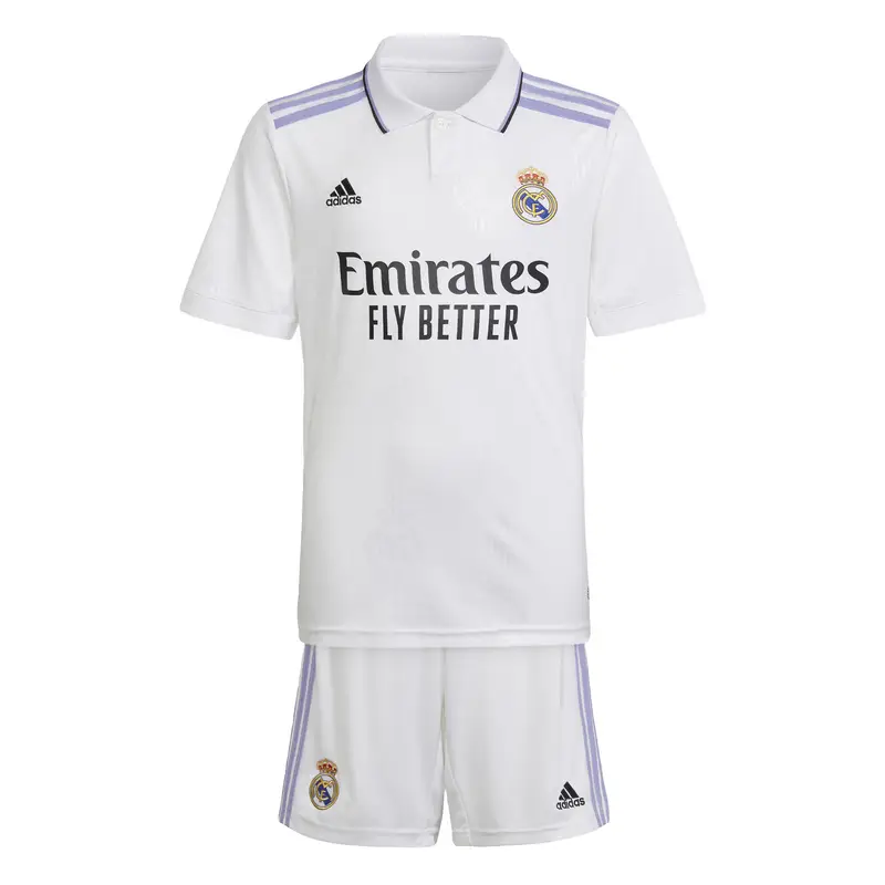 Divisa Youth Home 22/23 Real Madrid | Adidas Bianco