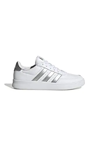 adidas Donna Breaknet 2.0 Shoes, Cloud white/taupe met/Cloud white, 40 2/3 EU miniatura 2