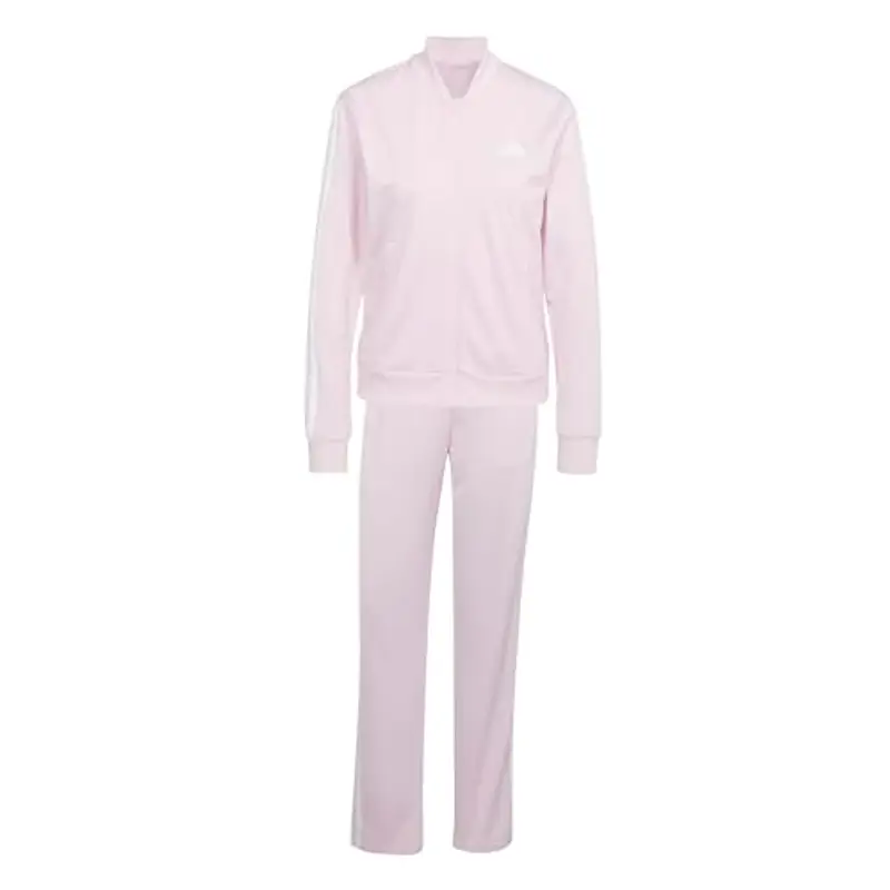 adidas Donna ESSENTIALS 3-STRIPES TRACKSUIT, clear pink, L