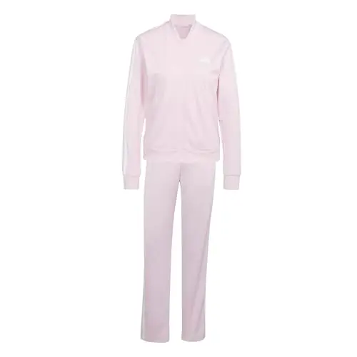 adidas Donna ESSENTIALS 3-STRIPES TRACKSUIT, clear pink, S