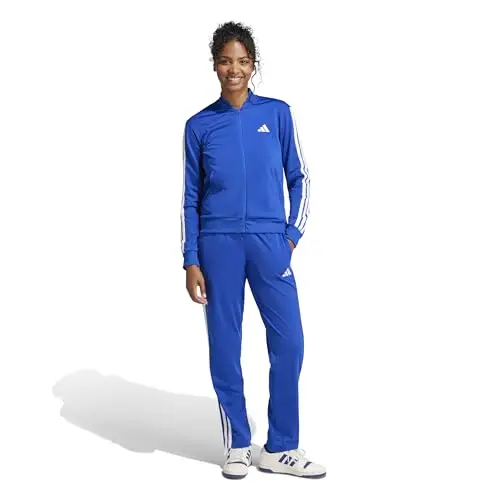 adidas Donna ESSENTIALS 3-STRIPES TRACKSUIT, team royal blue, L miniatura 3
