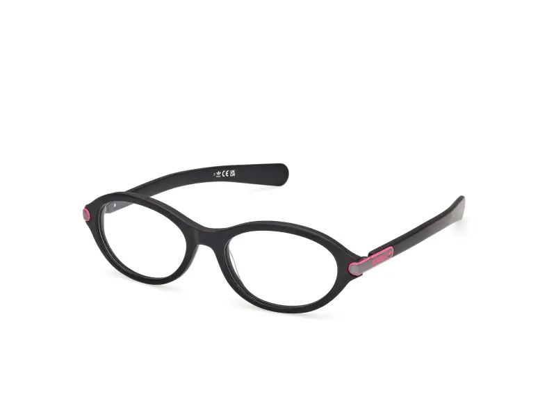 Donna OR5129 002 Montature da vista Acetato Nero Rotonda Normale