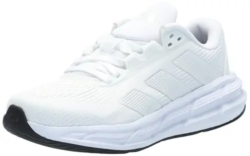 adidas donna Questar 3 Sneaker, Bianco/Bianco/Nero, 10.5