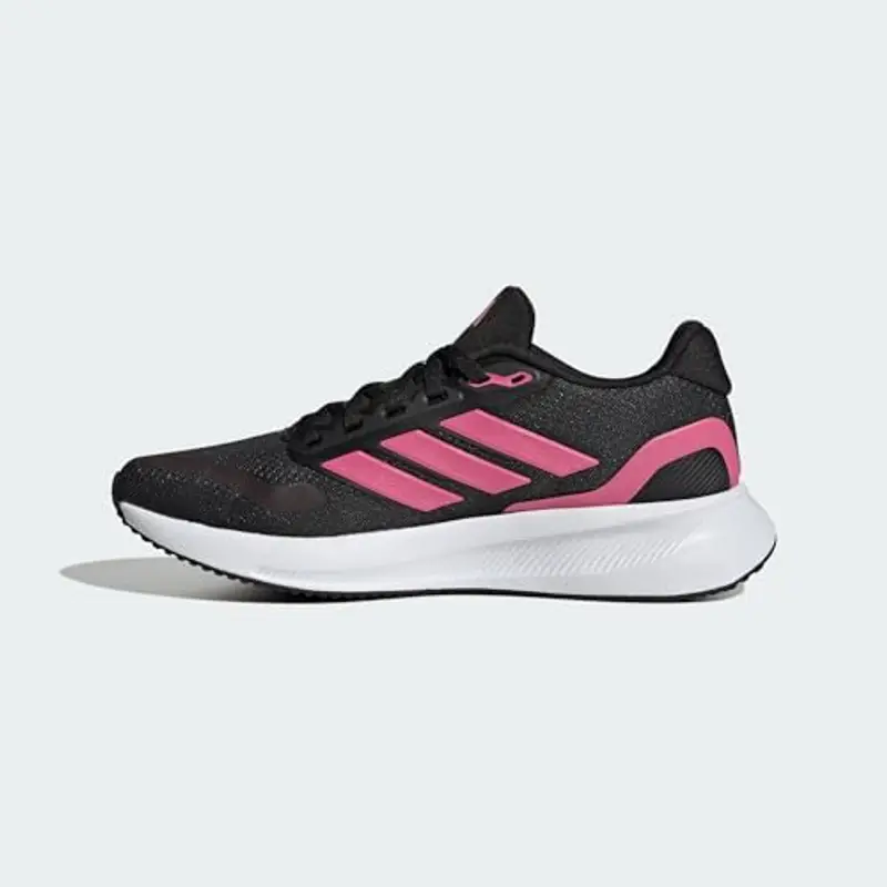 adidas Donna Runfalcon 5 Running Shoes, Core Black/Pink Fusion/Cloud White, 39 1/3 EU miniatura 2