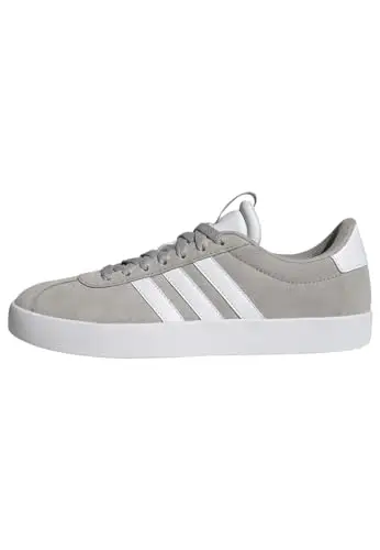 adidas Donna VL COURT 3.0 SHOES, Grey Two / Cloud White / Silver Metallic, 37 1/3 EU